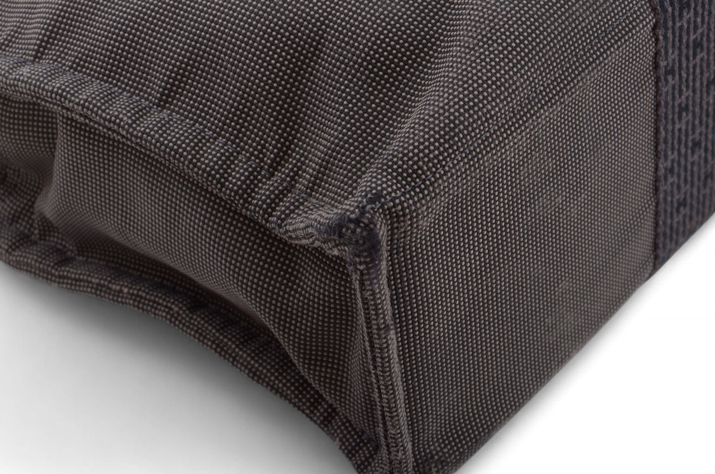 Hermès Herline MM Canvas Tote Bag Handbag Gray Unisex