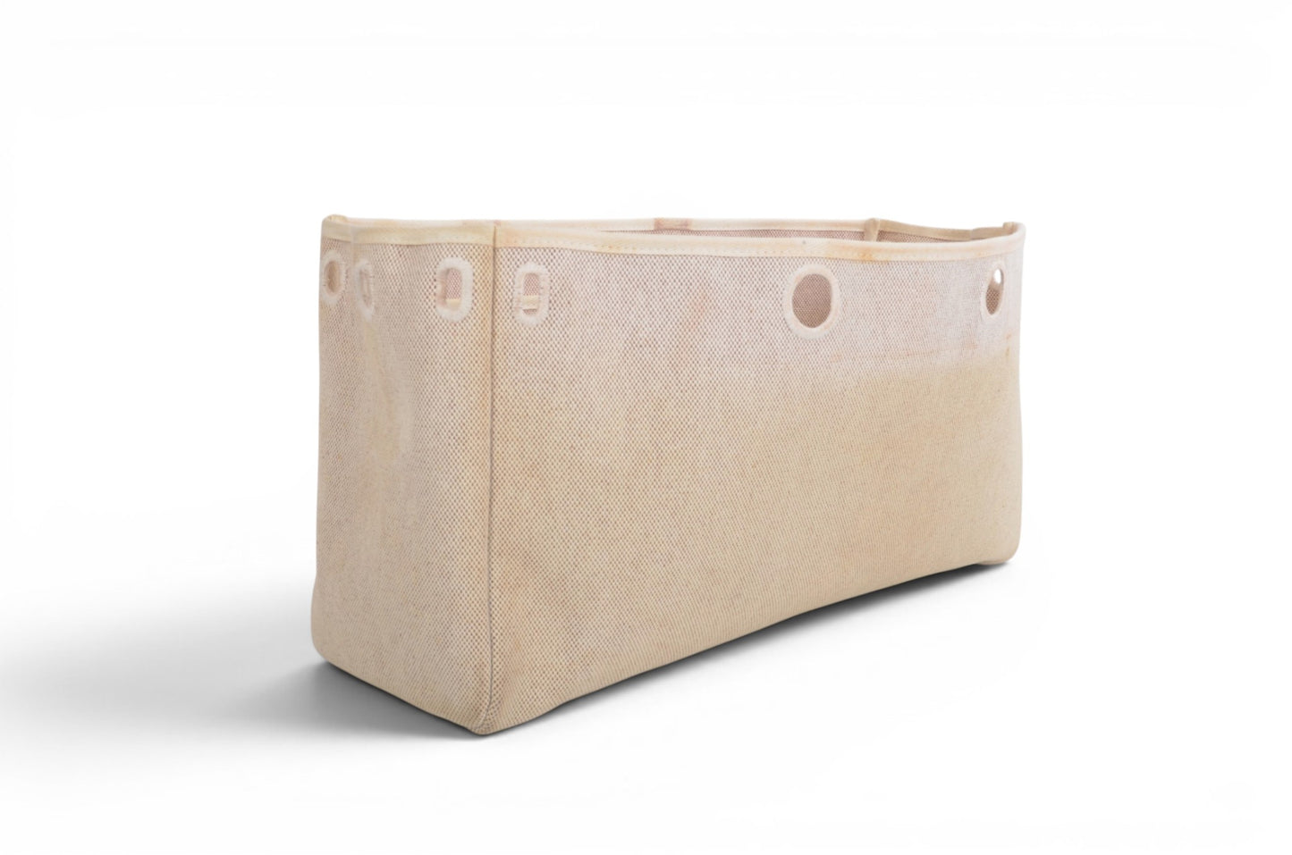 Hermès Herbag Spare Bag Tote Handbag Leather Beige Brown Vintage Designer Classic Authentic
