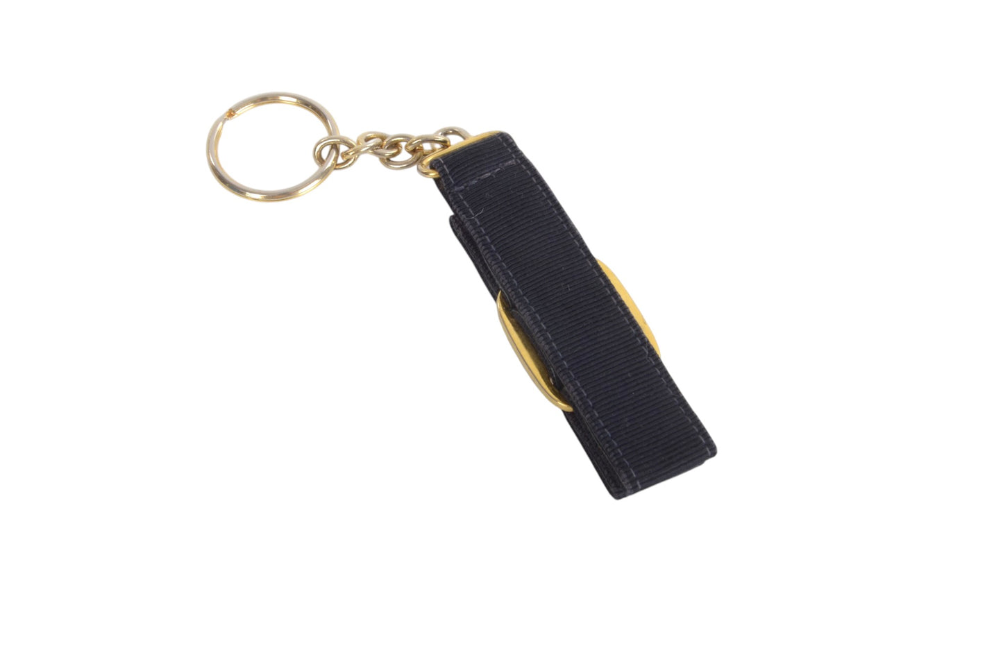 Salvatore Ferragamo Bag Charm Key Chain Holder Keyring Accessory Designer Classic