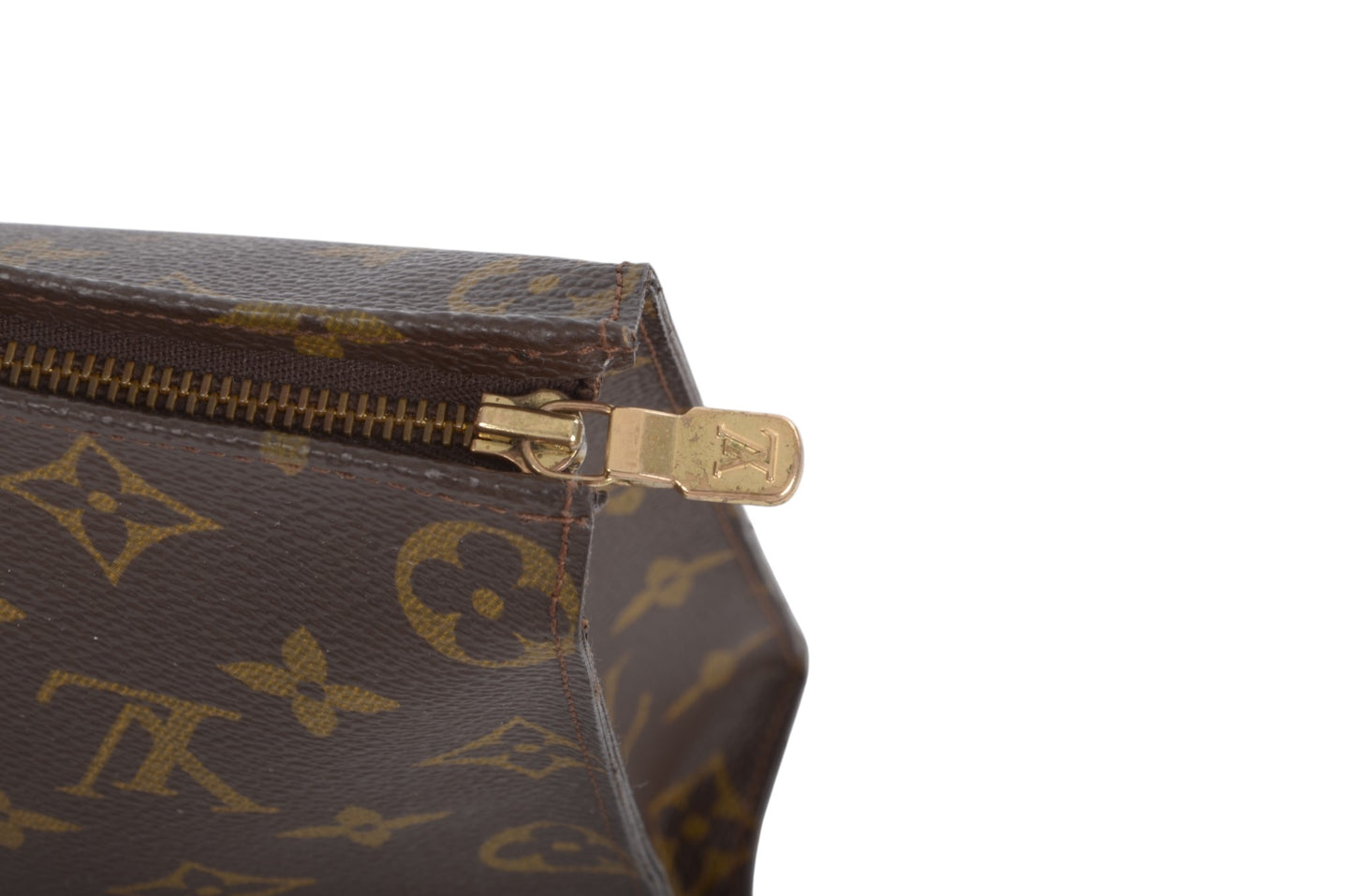 Louis Vuitton Pouch Toilette 26 Pouch Clutch Makeup Toilet Bag Monogram Vintage