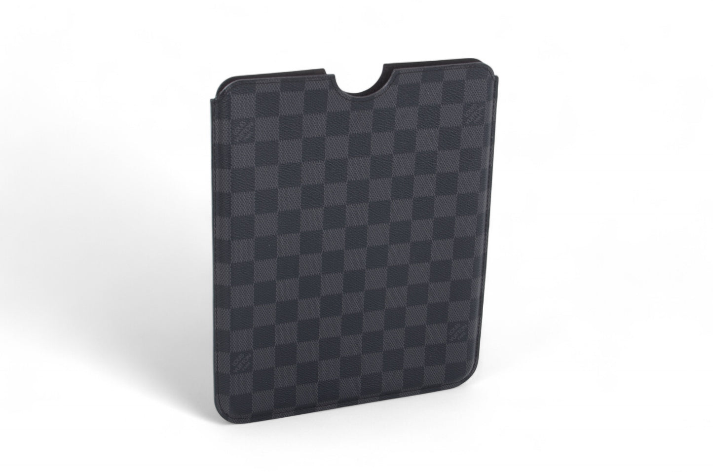 Louis Vuitton Damier Graphite iPad Hard Case Tablet Case Black Cover