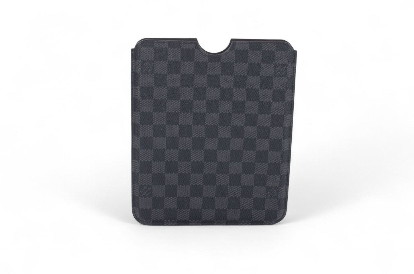 Louis Vuitton Damier Graphite iPad Hard Case Tablet Case Black Cover