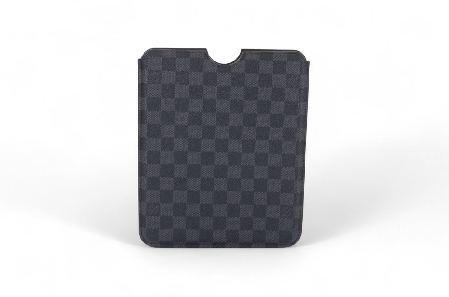 Louis Vuitton Damier Graphite iPad Hard Case Tablet Case Black Cover