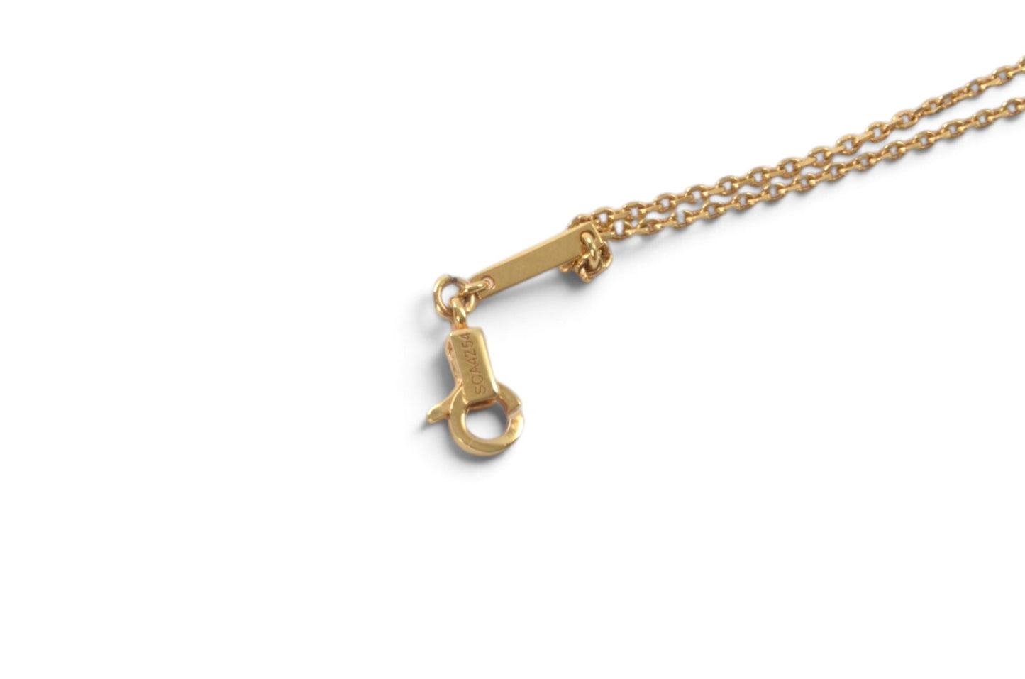 Celine Vintage Triomphe Pearl Logo Bracelet Link Chain Designer Classic Gold