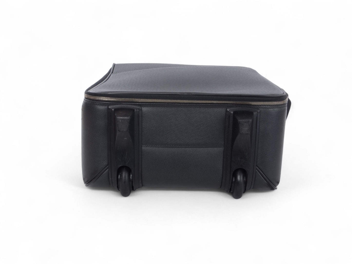 Louis Vuitton Black Taiga Leather Pégase 55 Rolling Travel Luggage Bag Suitcase Carry