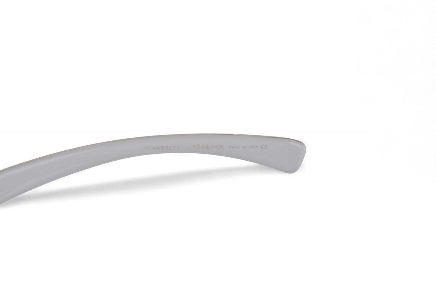 Chanel Gradient Blue Glass CC Logo Silver Vintage Sunglasses Glasses