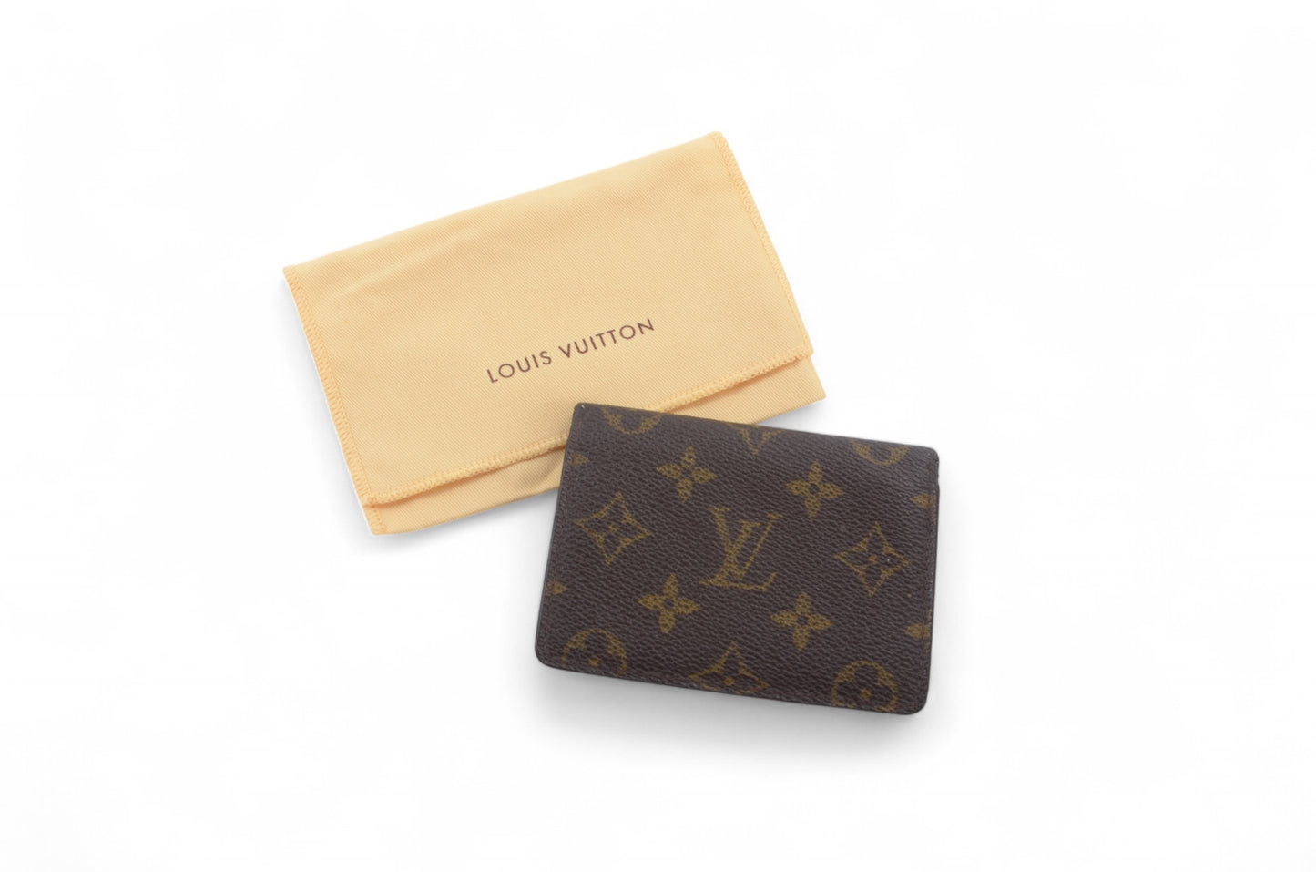 Louis Vuitton Wallet Cardholder Card Case Monogram Vintage