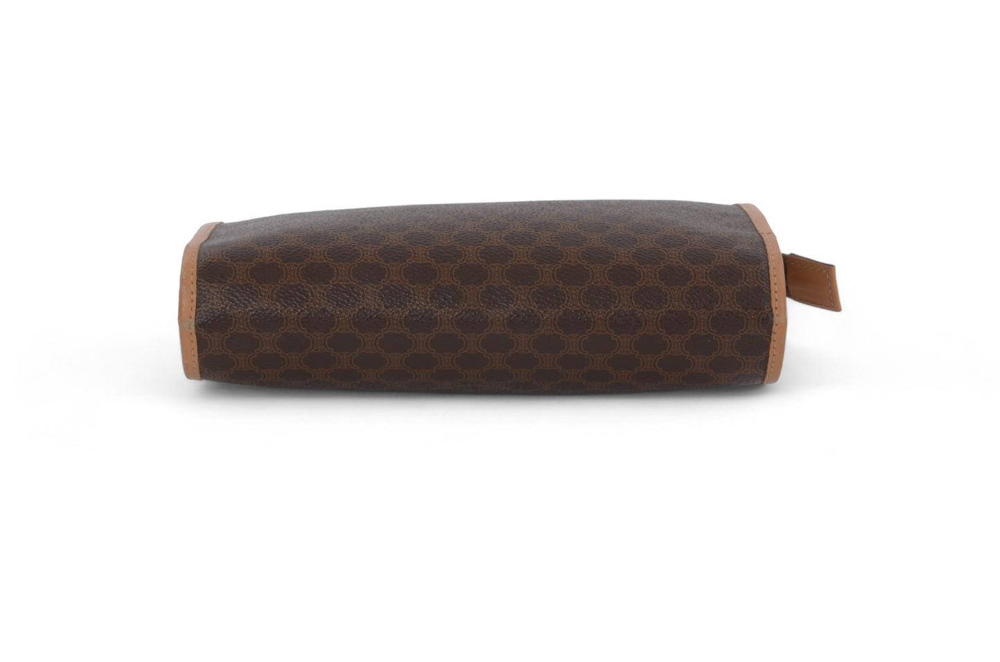 Celine Vintage Triomphe Clutch Bag Evening Bag Pouch Make Up Vanity Toiletry Bag Monogram Canvas