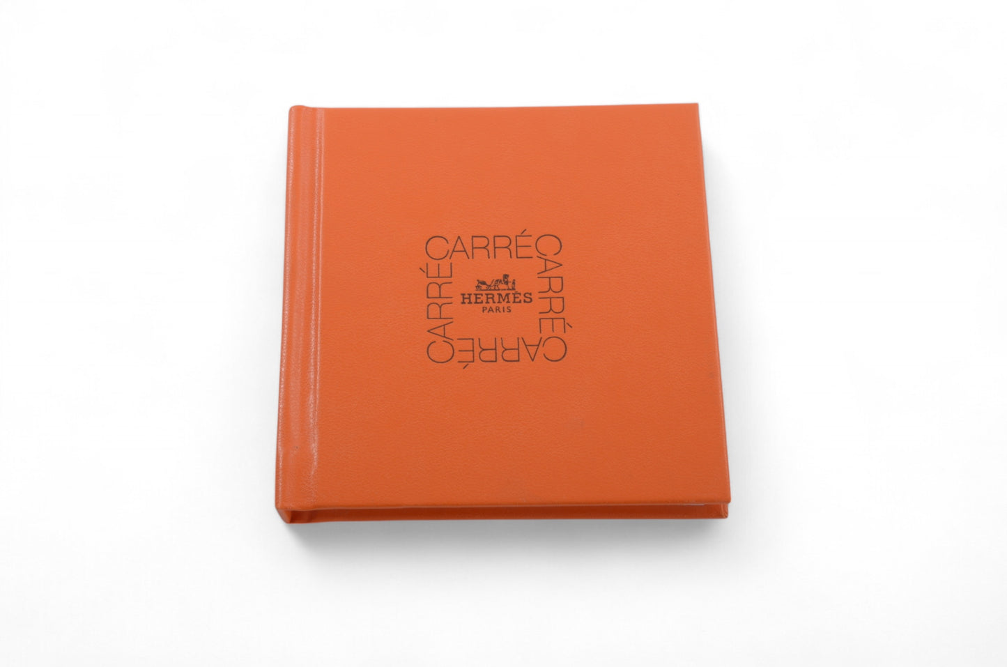 Hermès Le Carre Scarf Guide Hardcover Book Knotting Book Fashion Accessories Gift Orange Decor