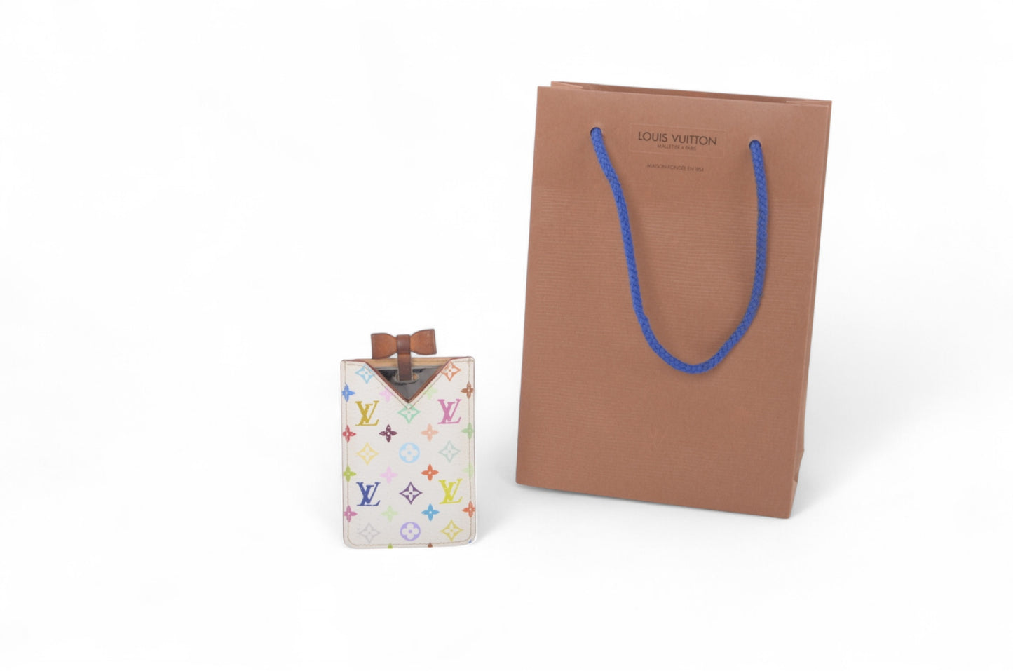 Louis Vuitton Multicolor Monogram Takashi Murakami Etui Compact Mirror Hand Mirror