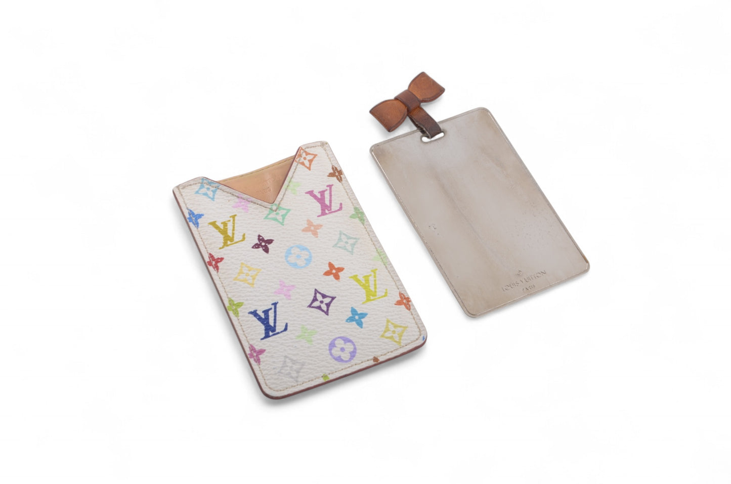 Louis Vuitton Multicolor Monogram Takashi Murakami Etui Compact Mirror Hand Mirror