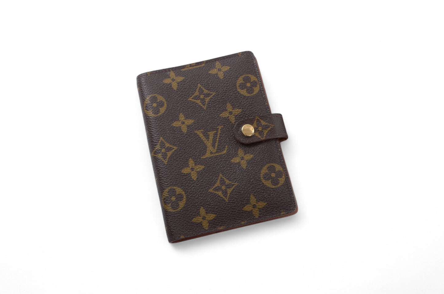 Louis Vuitton Monogram Canvas Agenda PM Filofax Calendar Cover Book Case Vintage