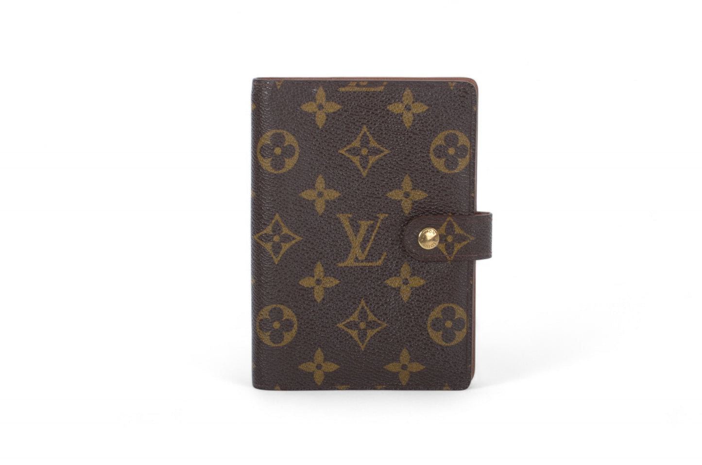 Louis Vuitton Monogram Canvas Agenda PM Filofax Calendar Cover Book Case Vintage