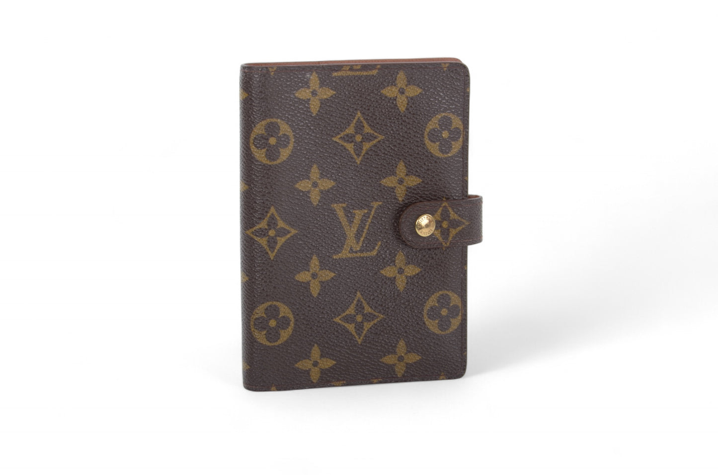 Louis Vuitton Monogram Canvas Agenda PM Filofax Calendar Cover Book Case Vintage