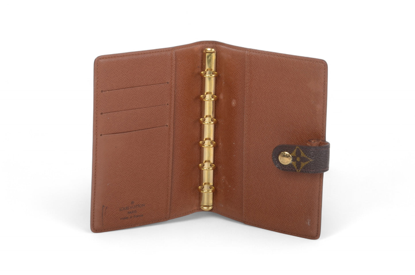 Louis Vuitton Monogram Canvas Agenda PM Filofax Calendar Cover Book Case Vintage
