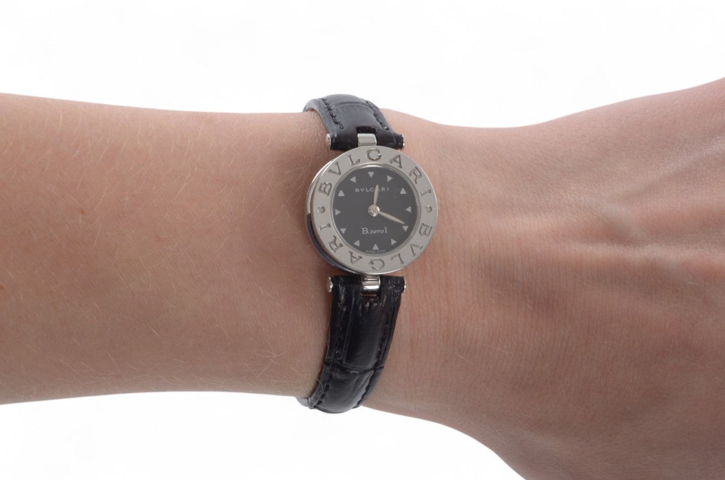 Bvlgari Bulgari B.zero1 BZ22S QZ Black Dial Women's Watch Women Wristwatch Ladies Working