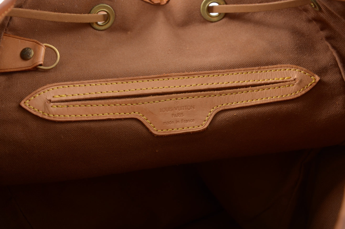 Louis Vuitton Monogram Canvas Montsouris GM Backpack Bag Vintage
