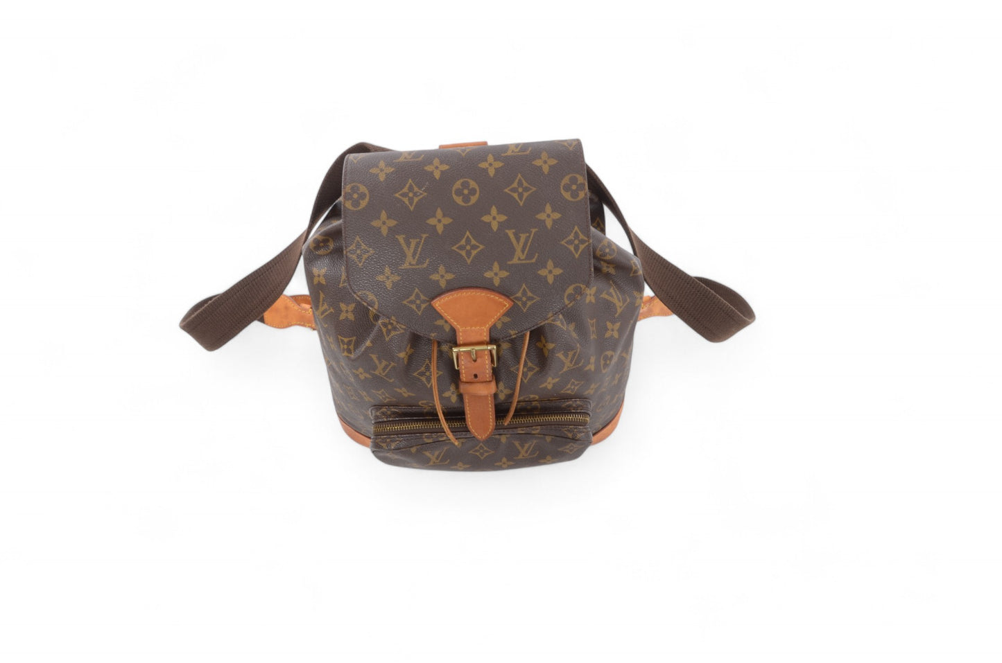 Louis Vuitton Monogram Canvas Montsouris GM Backpack Bag Vintage