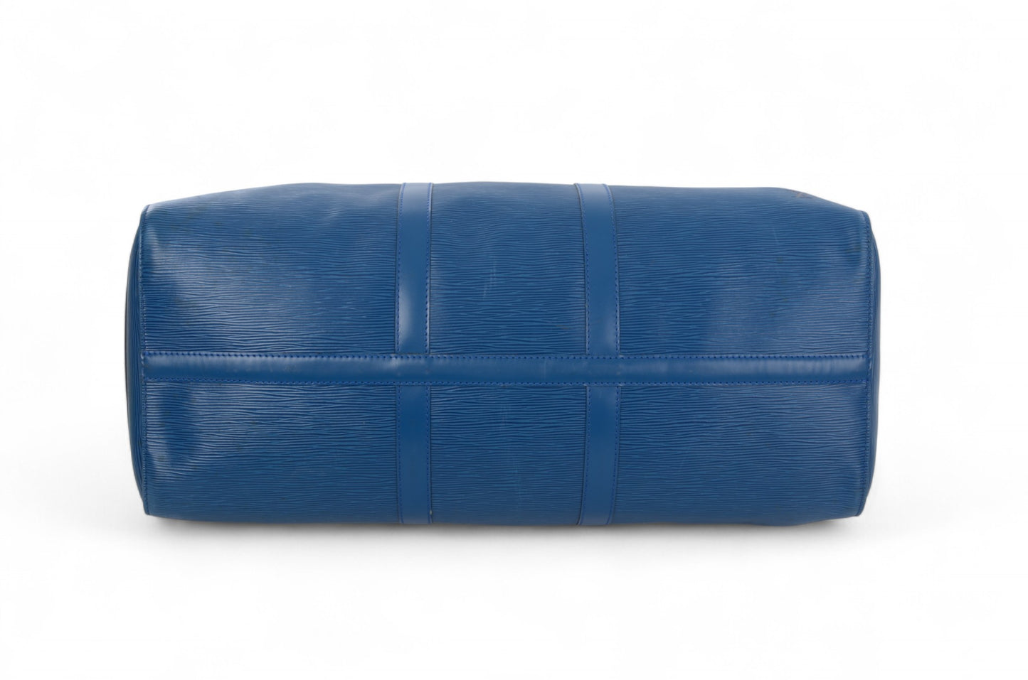 Louis Vuitton Epi Keepall 50 Toledo Blue Boston Bag Travel Bag Epi Leather Vintage