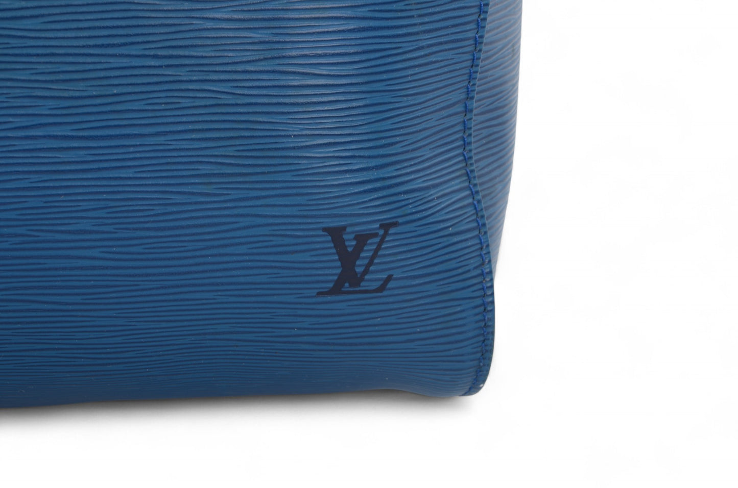 Louis Vuitton Epi Keepall 50 Toledo Blue Boston Bag Travel Bag Epi Leather Vintage