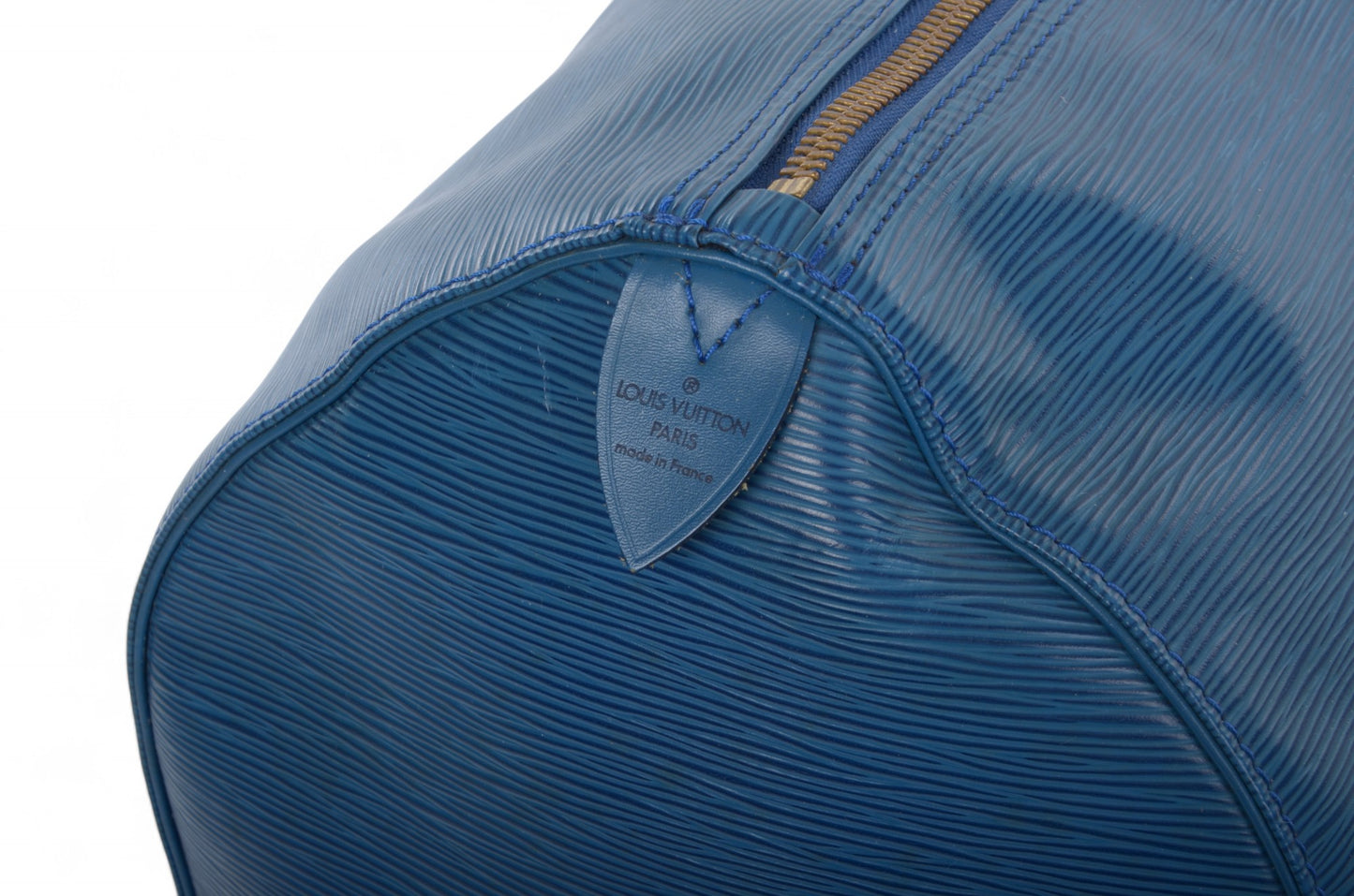 Louis Vuitton Epi Keepall 50 Toledo Blue Boston Bag Travel Bag Epi Leather Vintage