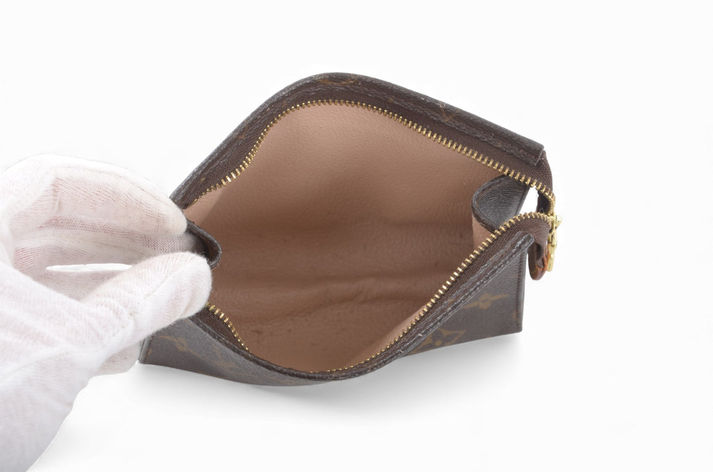 Louis Vuitton Pouch Toilette 15 Pouch Clutch Makeup Toilet Bag Monogram Vintage