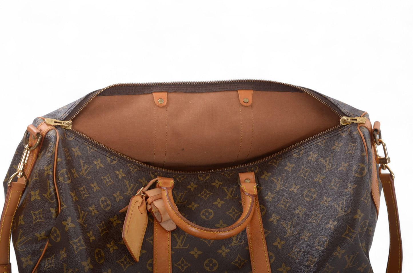 Louis Vuitton Keepall Bandoulière 50 Monogram Vintage Boston Bag Weekendbag Travel Canvas