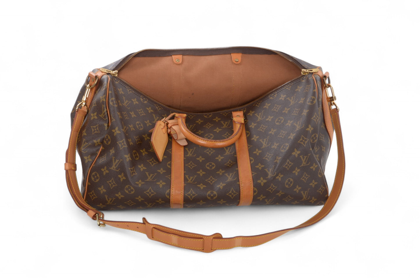 Louis Vuitton Keepall Bandoulière 50 Monogram Vintage Boston Bag Weekendbag Travel Canvas