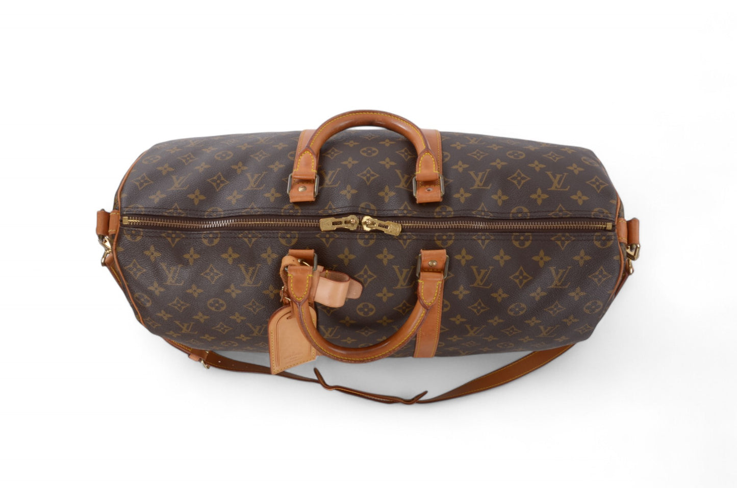 Louis Vuitton Keepall Bandoulière 50 Monogram Vintage Boston Bag Weekendbag Travel Canvas