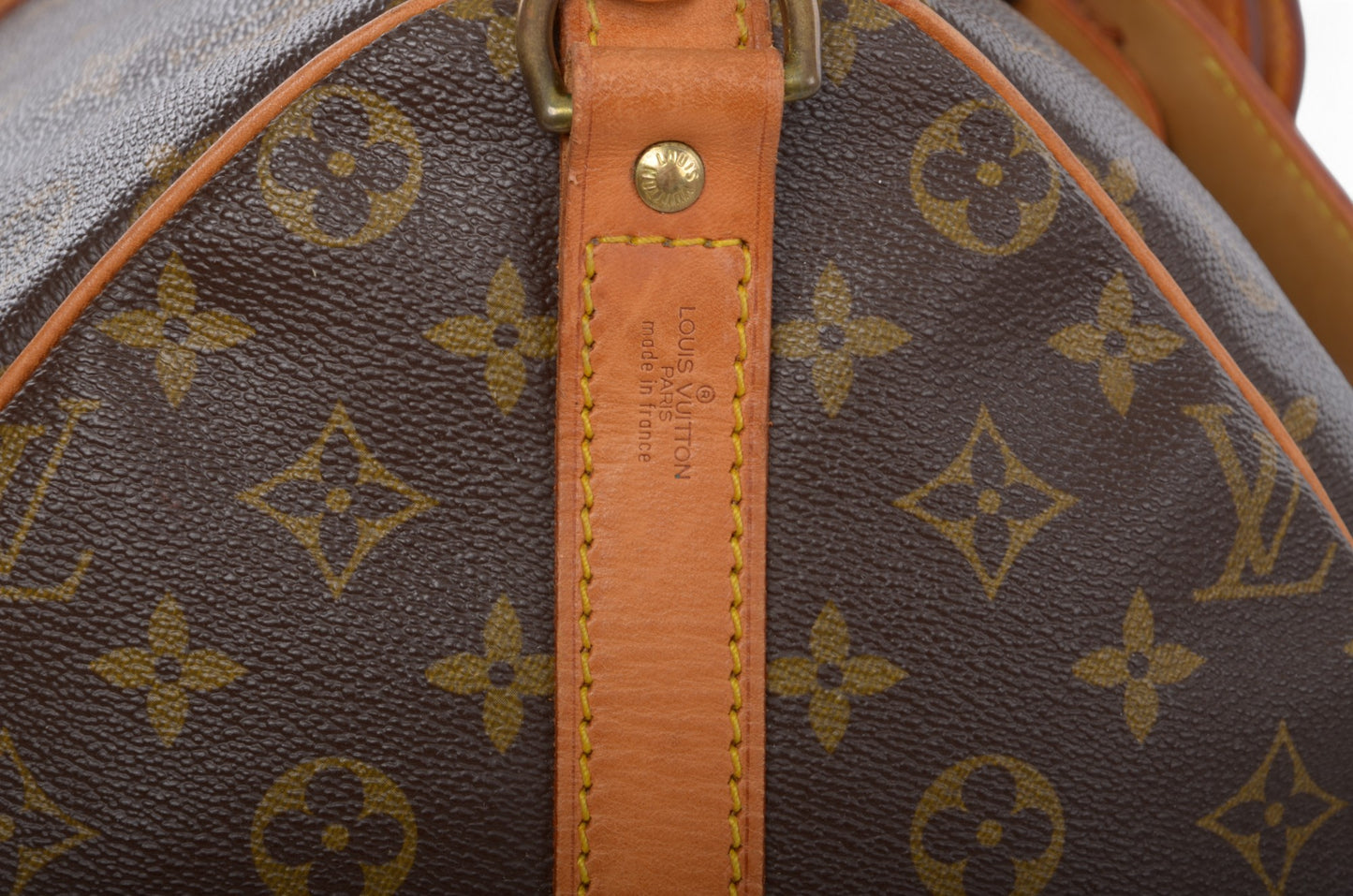 Louis Vuitton Keepall Bandoulière 50 Monogram Vintage Boston Bag Weekendbag Travel Canvas