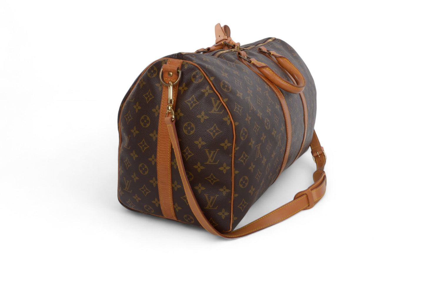 Louis Vuitton Keepall Bandoulière 50 Monogram Vintage Boston Bag Weekendbag Travel Canvas