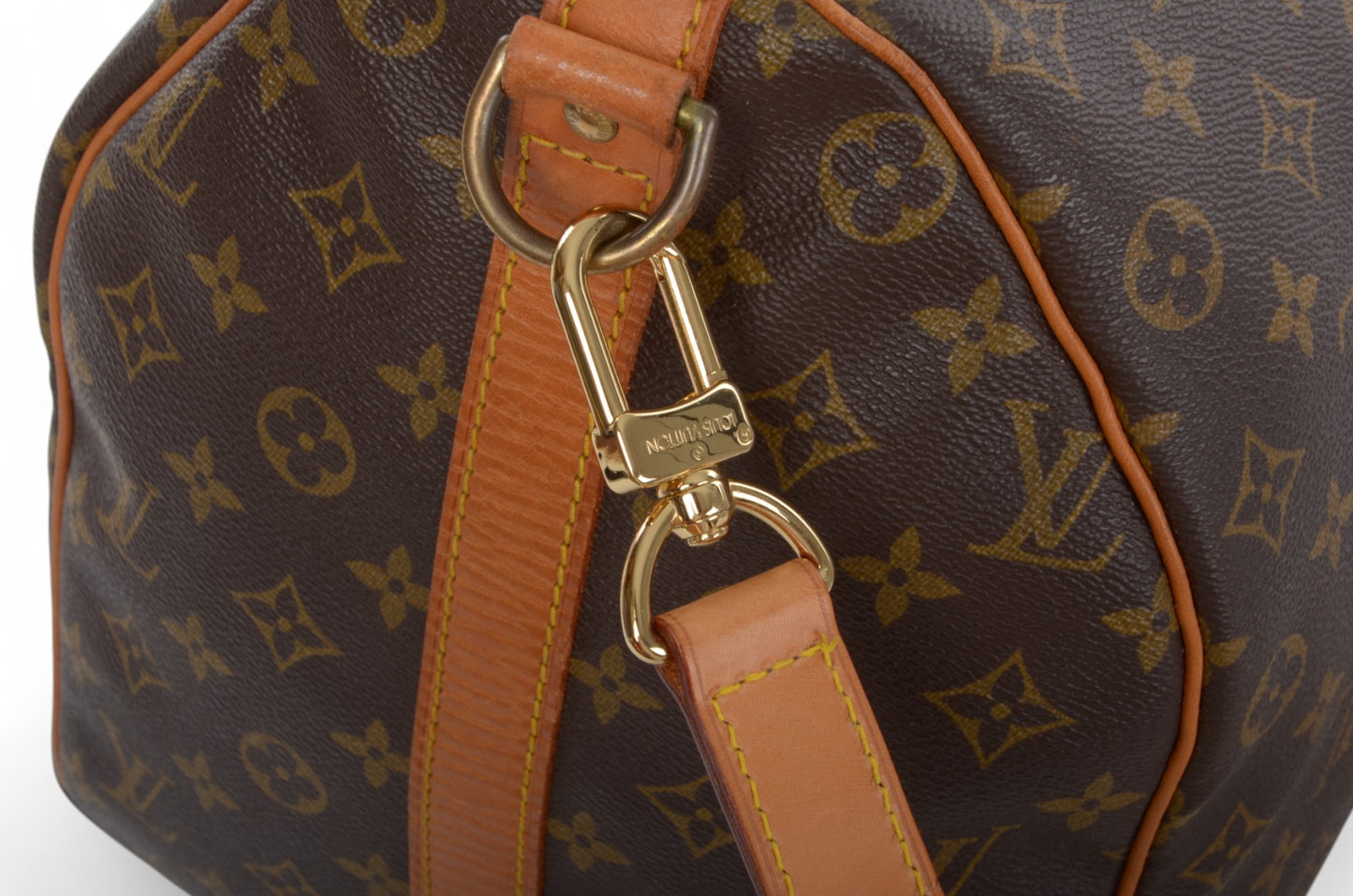 Louis Vuitton Keepall Bandoulière 50 Monogram Vintage Boston Bag Weekendbag Travel Canvas
