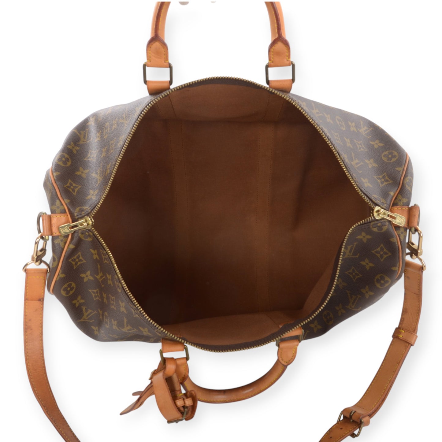 Louis Vuitton Keepall Bandoulière 50 Monogram Vintage Boston Bag Weekendbag Travel Canvas