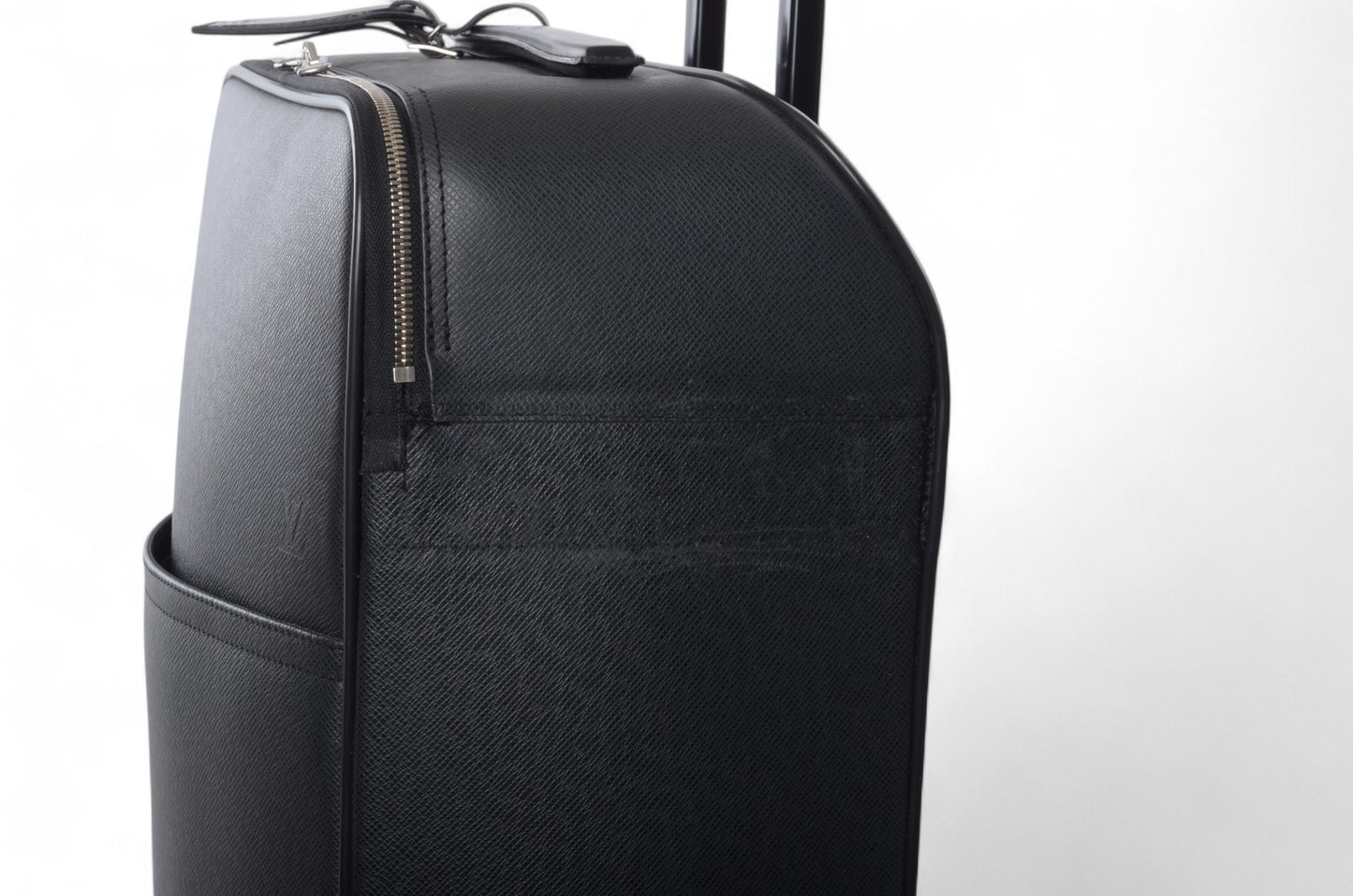 Louis Vuitton Taiga Leather Pégase 55 Rolling Travel Luggage Bag Suitcase Vintage