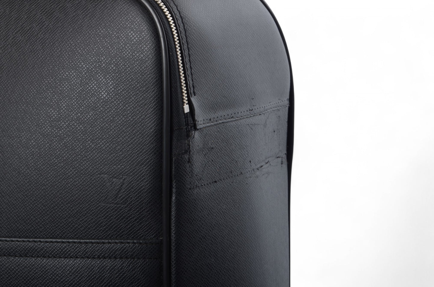 Louis Vuitton Taiga Leather Pégase 55 Rolling Travel Luggage Bag Suitcase Vintage