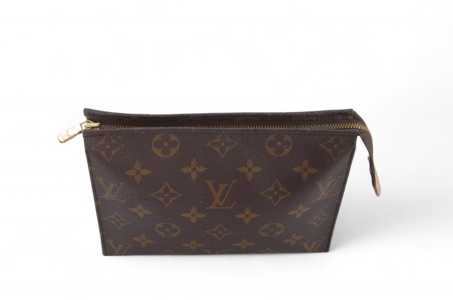 Louis Vuitton Pouch Toilette 19 Pouch Clutch Makeup Toilet Bag Monogram Vintage