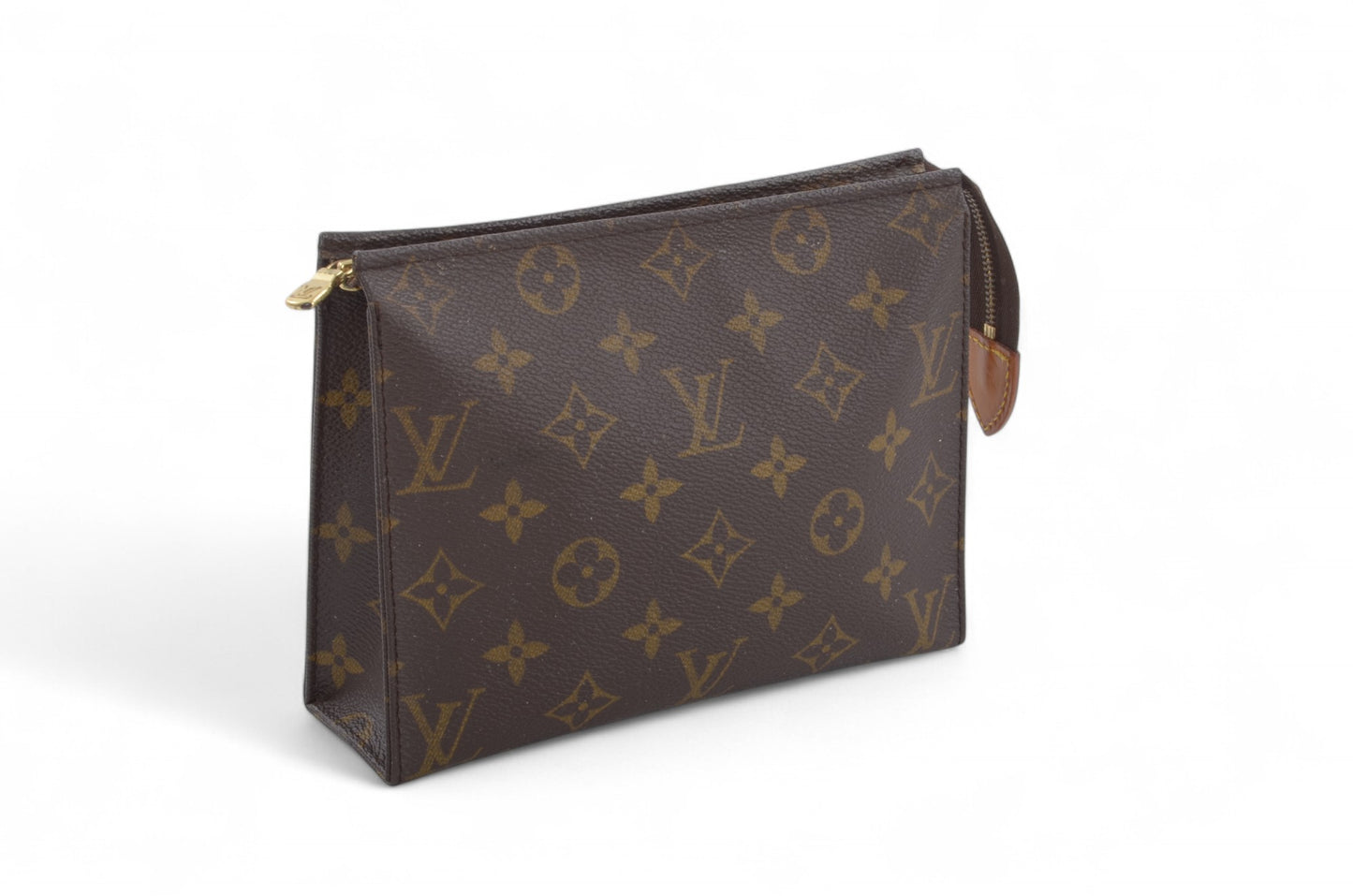 Louis Vuitton Pouch Toilette 19 Pouch Clutch Makeup Toilet Bag Monogram Vintage