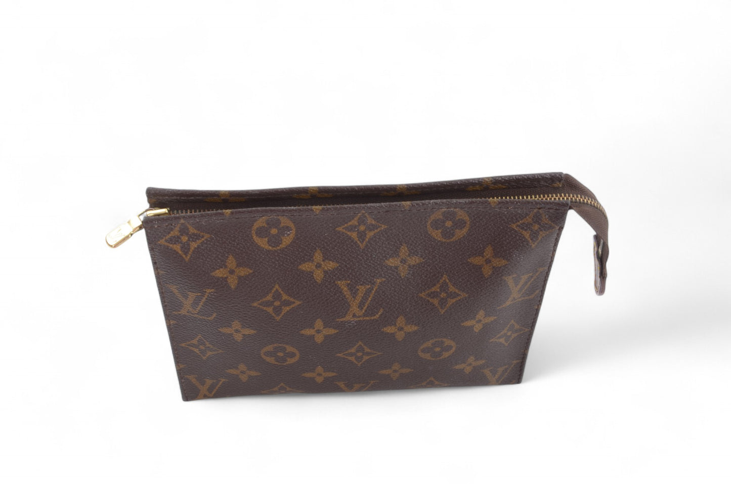 Louis Vuitton Pouch Toilette 19 Pouch Clutch Makeup Toilet Bag Monogram Vintage