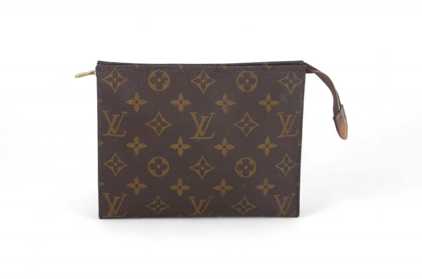 Louis Vuitton Pouch Toilette 19 Pouch Clutch Makeup Toilet Bag Monogram Vintage