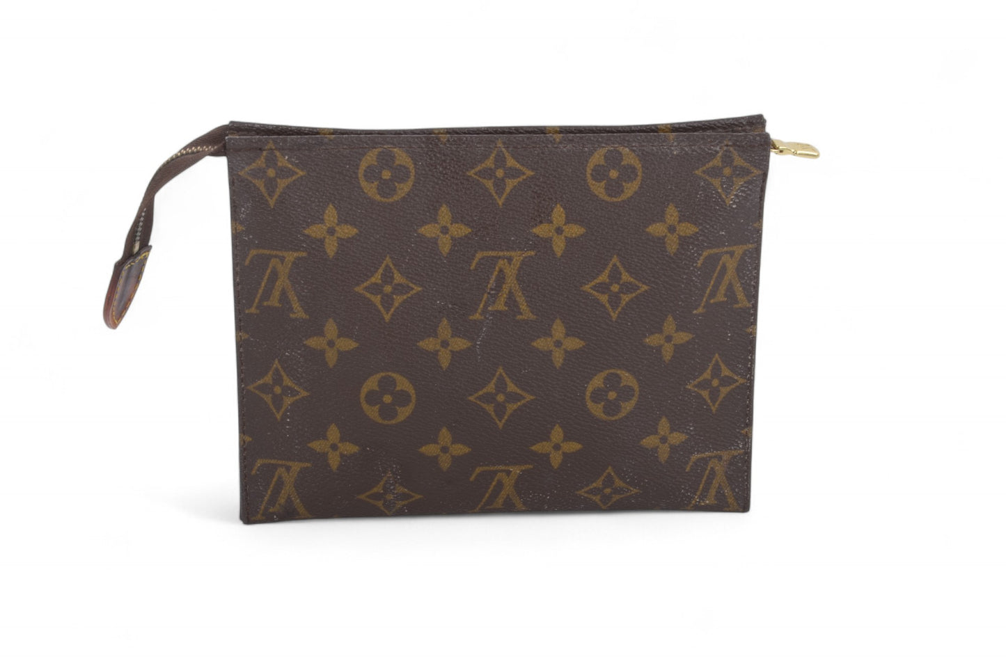 Louis Vuitton Pouch Toilette 19 Pouch Clutch Makeup Toilet Bag Monogram Vintage