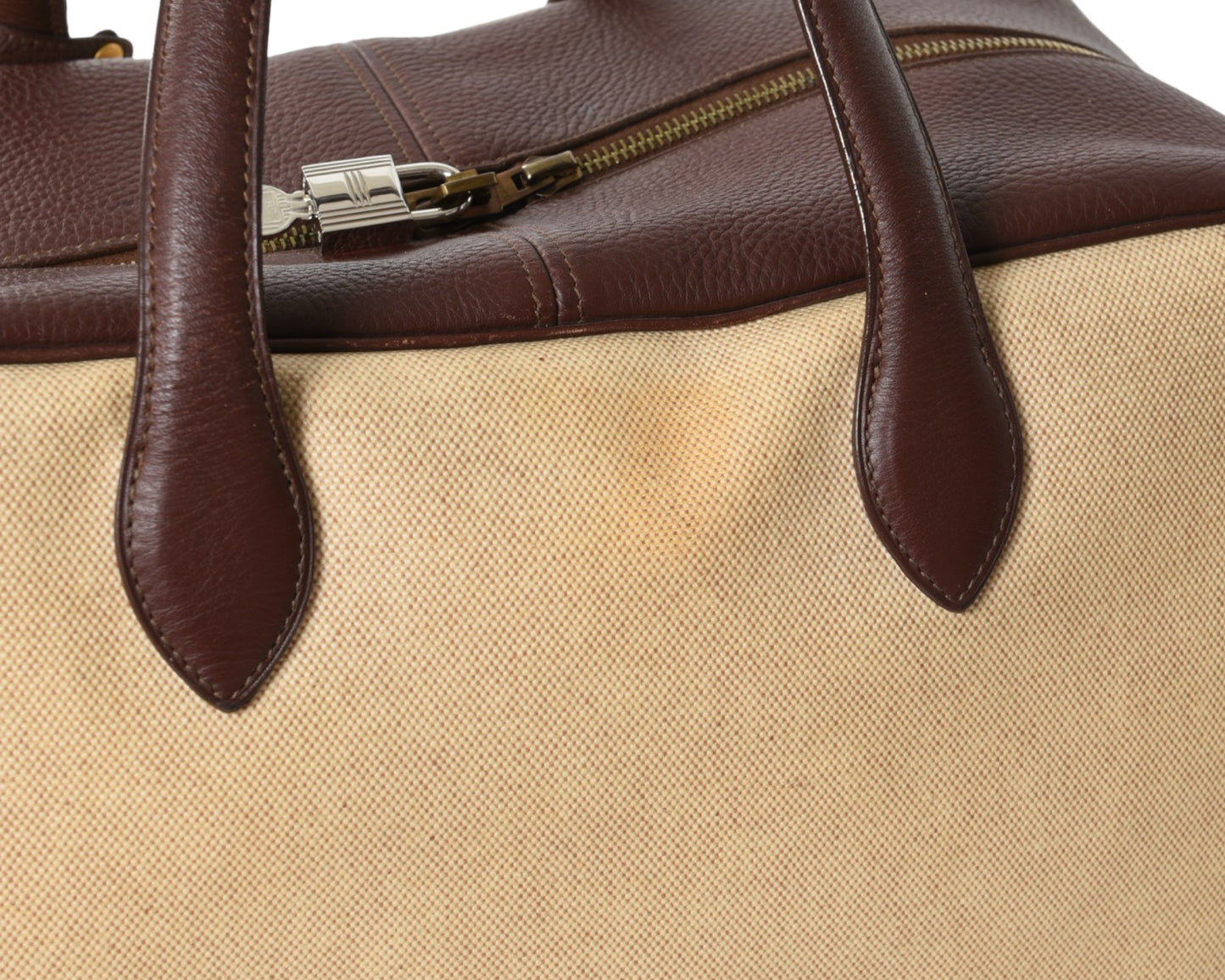 Hermès Victoria 50 Boston Bag Tote Weekend Travel Leather Taurillon Clemence