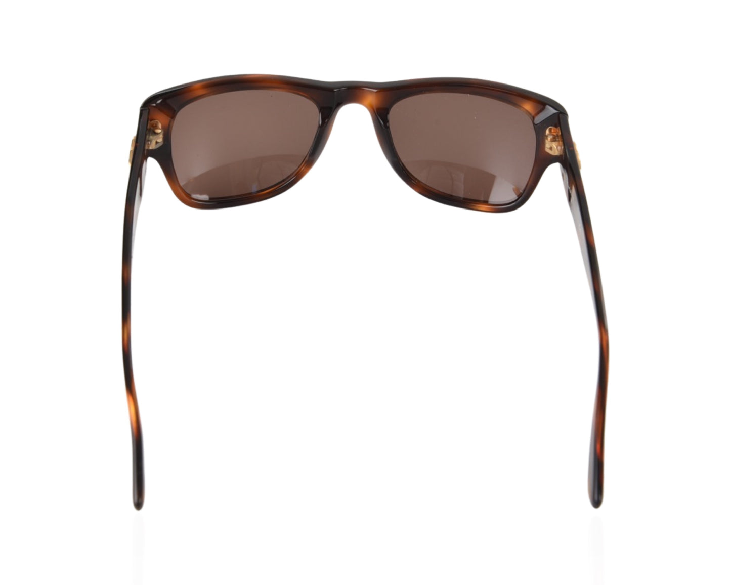 Chanel CC Logo Brown Tortoise Sunglasses Vintage