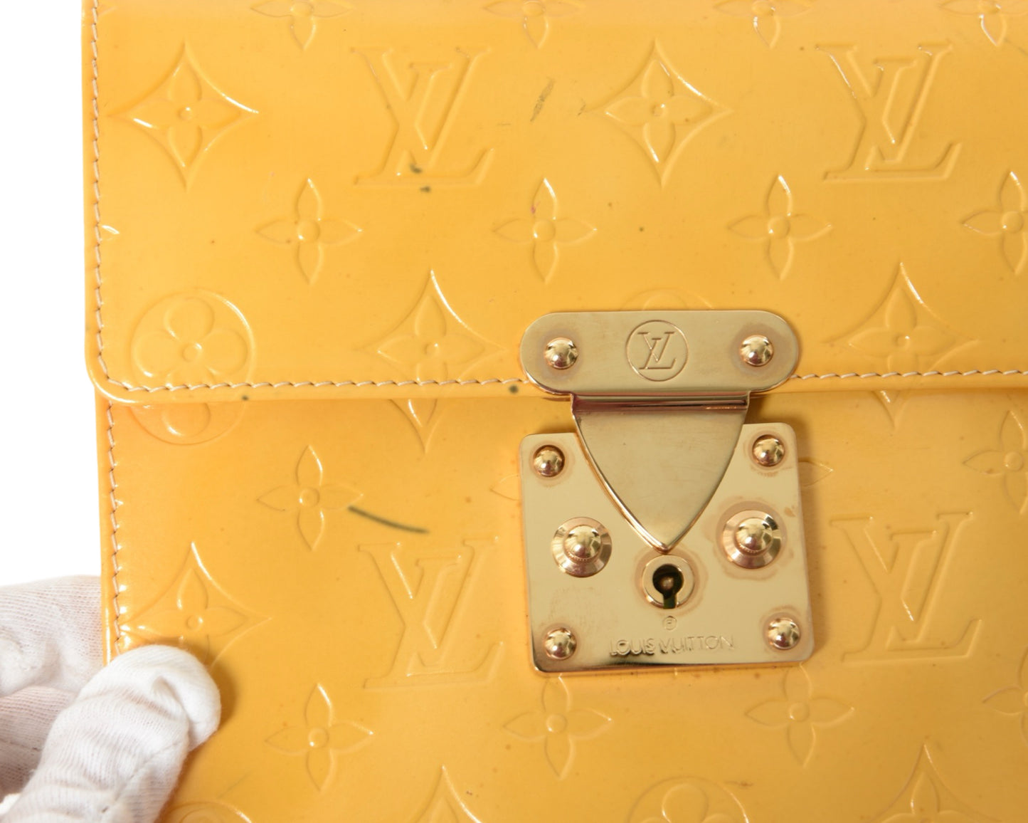 Louis Vuitton Monogram Vernis Spring Street Bag Mini Handbag Satchel Vintage