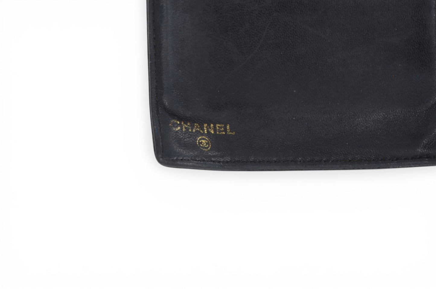Chanel Wallet Caviar Leather Coco Bi-fold Purse Black Cardholder Women's Vintage Designer Classic