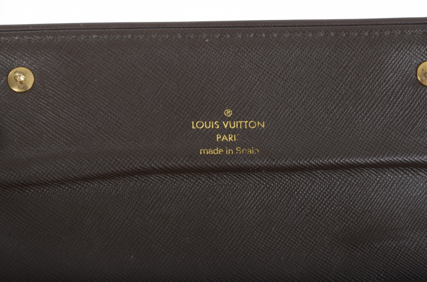 Louis Vuitton Sarah Mini Lin Monogram Wallet Khaki Vintage Crossbody Bag Designer Classic