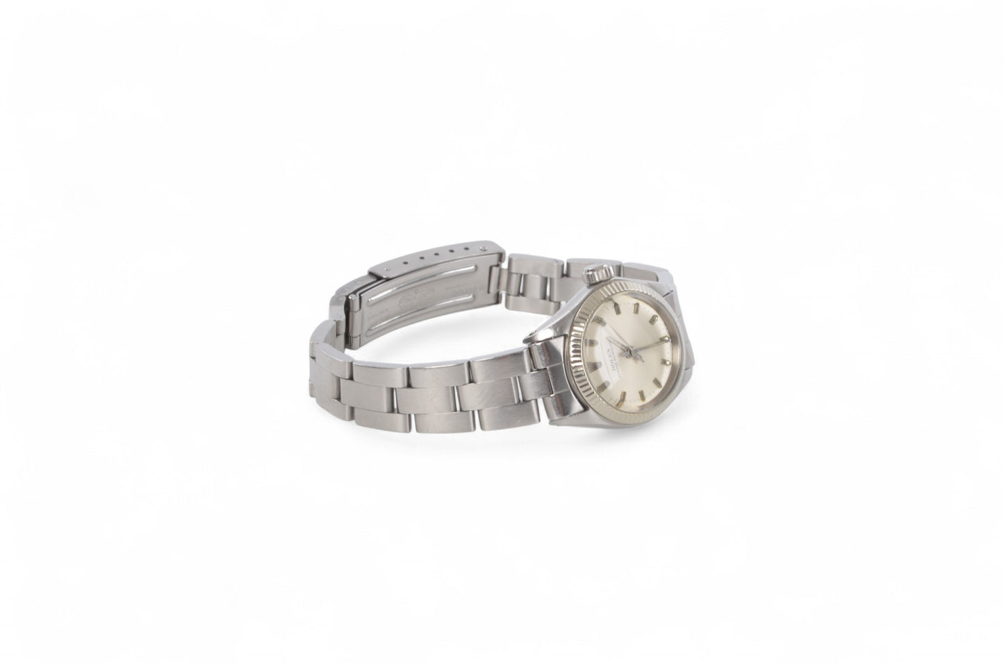 Rolex Oyster Perpetual AT Vintage Watch automatic winding 156951 Silver Dial Ladies Watch Wristwatch