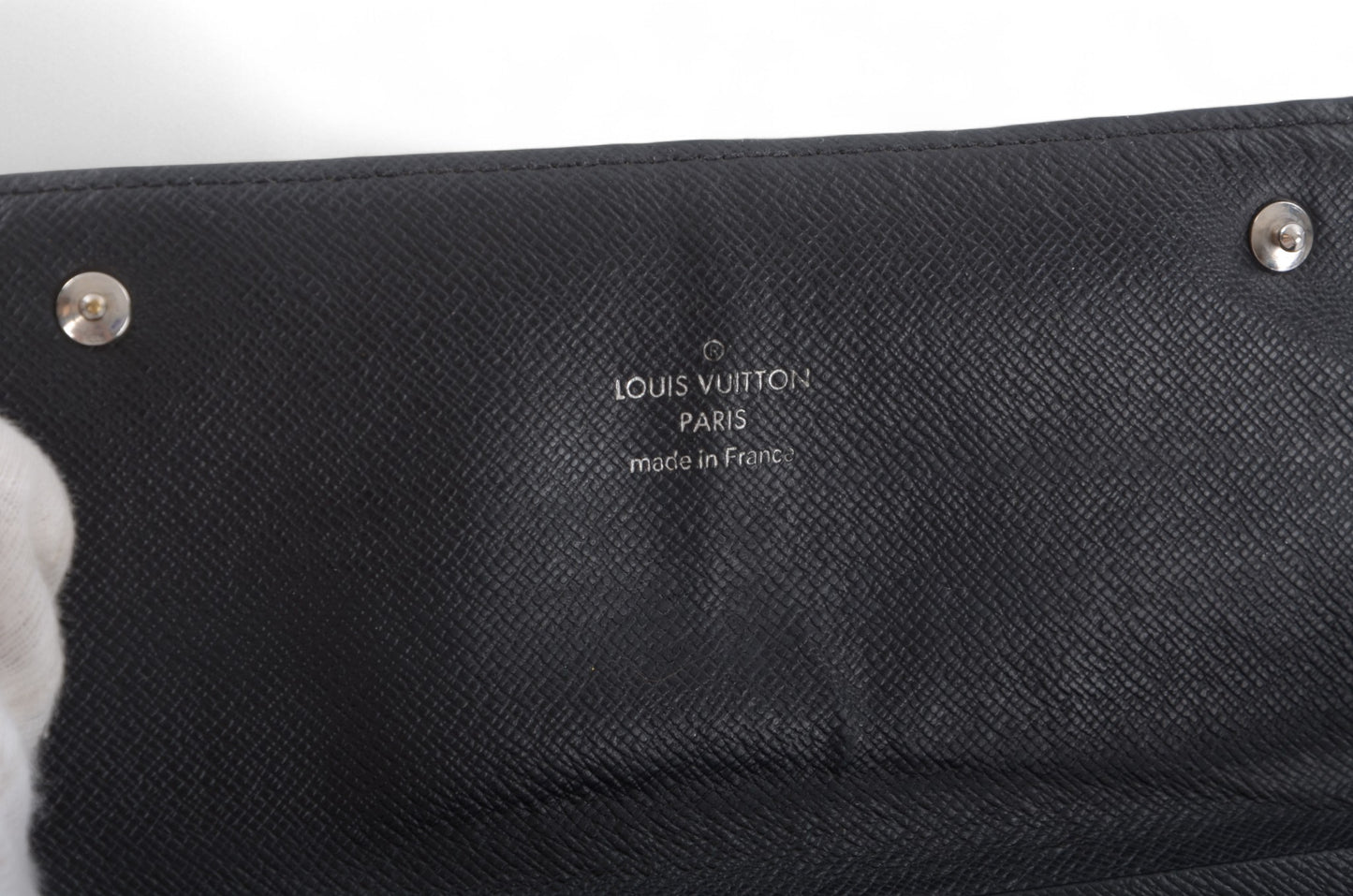 Louis Vuitton Damier Graphite Canvas Leather Wallet Cardholder Designer Classic