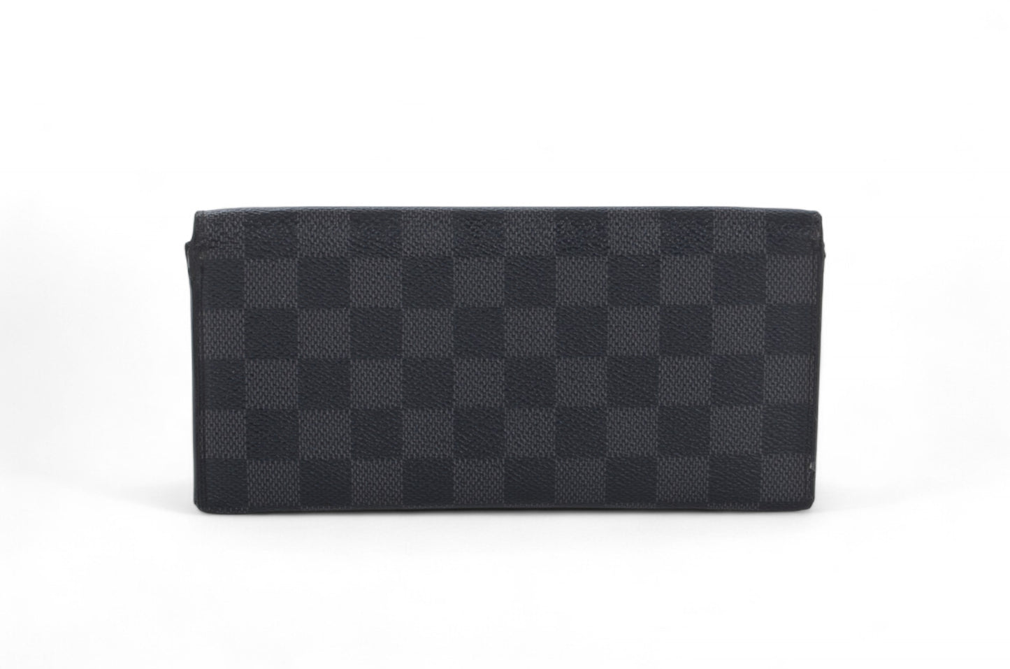 Louis Vuitton Damier Graphite Canvas Leather Wallet Cardholder Designer Classic