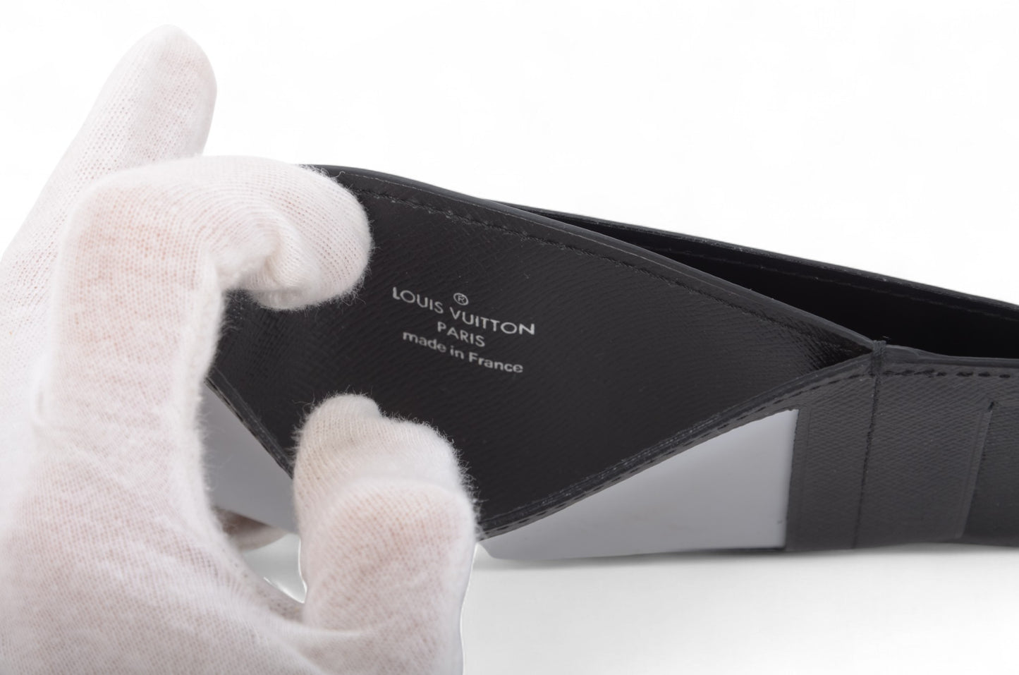 Louis Vuitton Damier Graphite Canvas Leather Wallet Cardholder Organizer Designer Classic