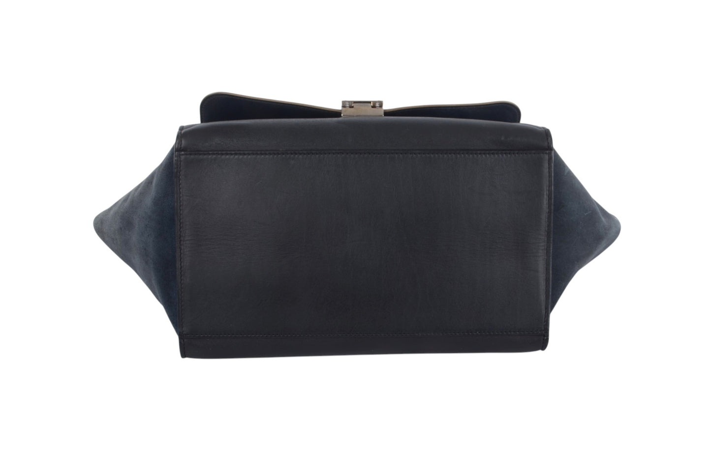 Celine Trapeze Medium Leather 2WAY Shoulder Bag Shoulder Tote Handbag Designer Classic